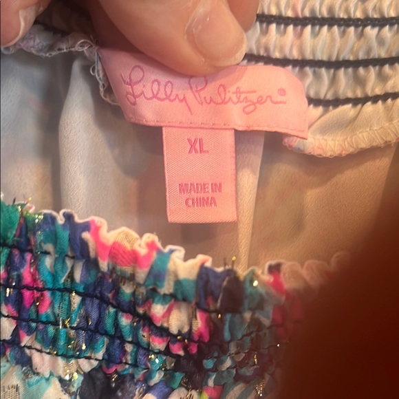 EUC Lilly Pulitzer Colorful Romper - Picture 4 of 7